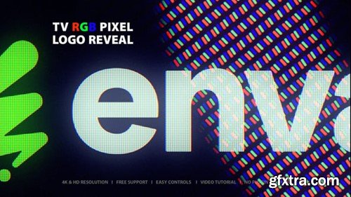 Videohive RGB_Pixel Logo Reveal 55748252