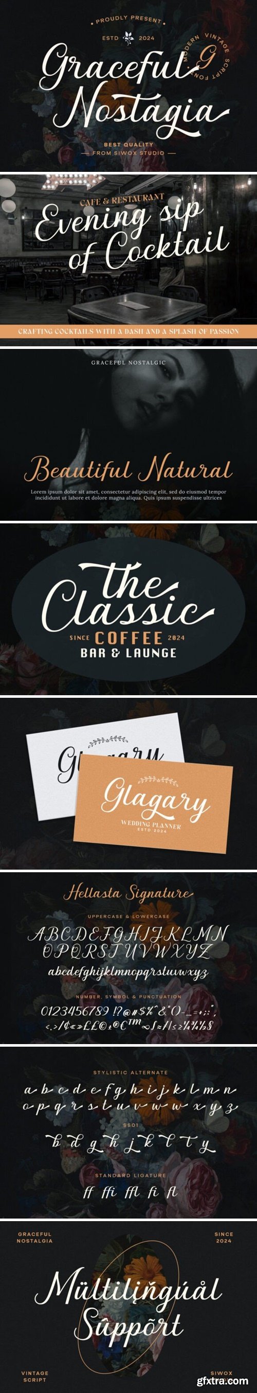 Graceful Nostagia Font