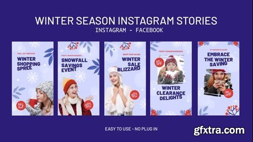 Videohive Winter Season Instagram Stories 55785671