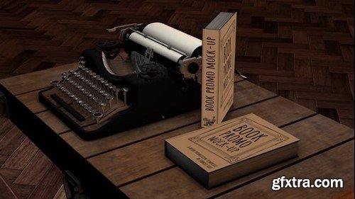 Videohive Book promotion in vintage and steampunk style 55772230