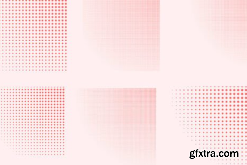 100 Halftone Brush Shape Design