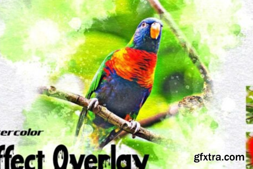 Watercolor Effect Overlay Photoshop