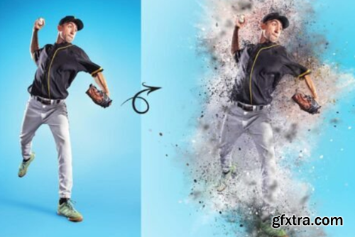 Explosion Effect Photoshop Action