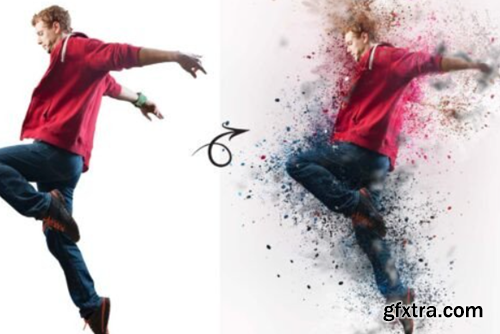 Explosion Effect Photoshop Action