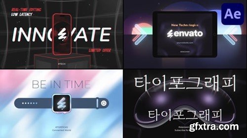 Videohive Devices Typography for After Effects 55782574