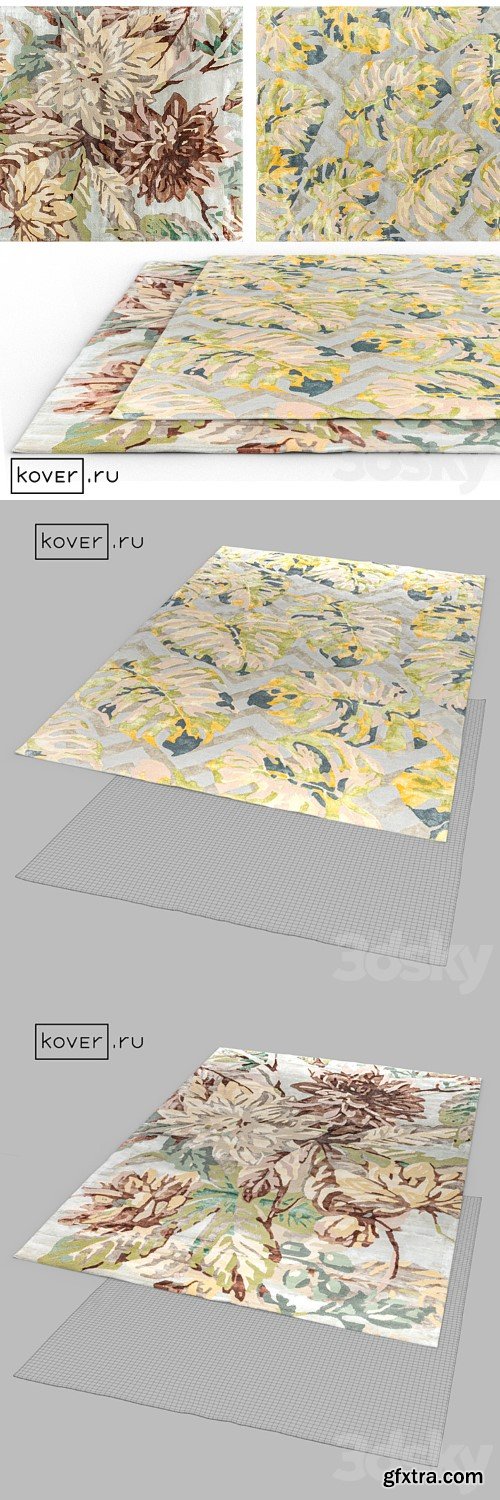 Carpets floristry Art de Vivre | Kover.ru | Set4