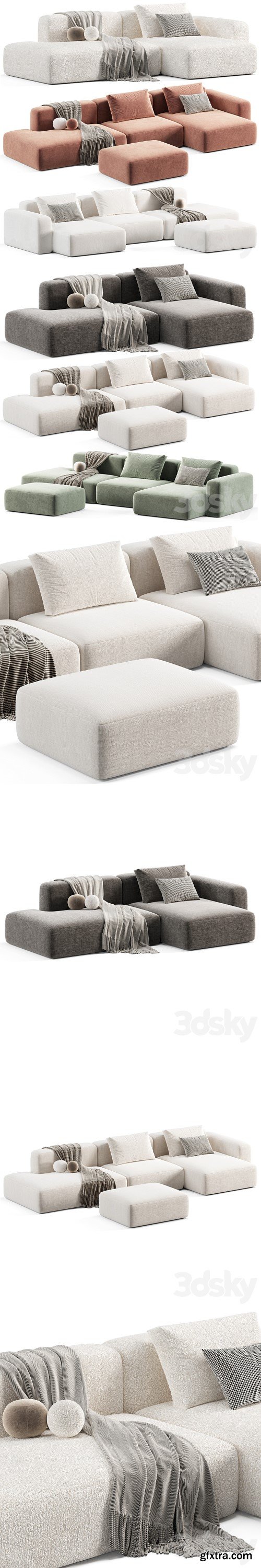 Mags Soft 2.5 Seater sofa by Hay