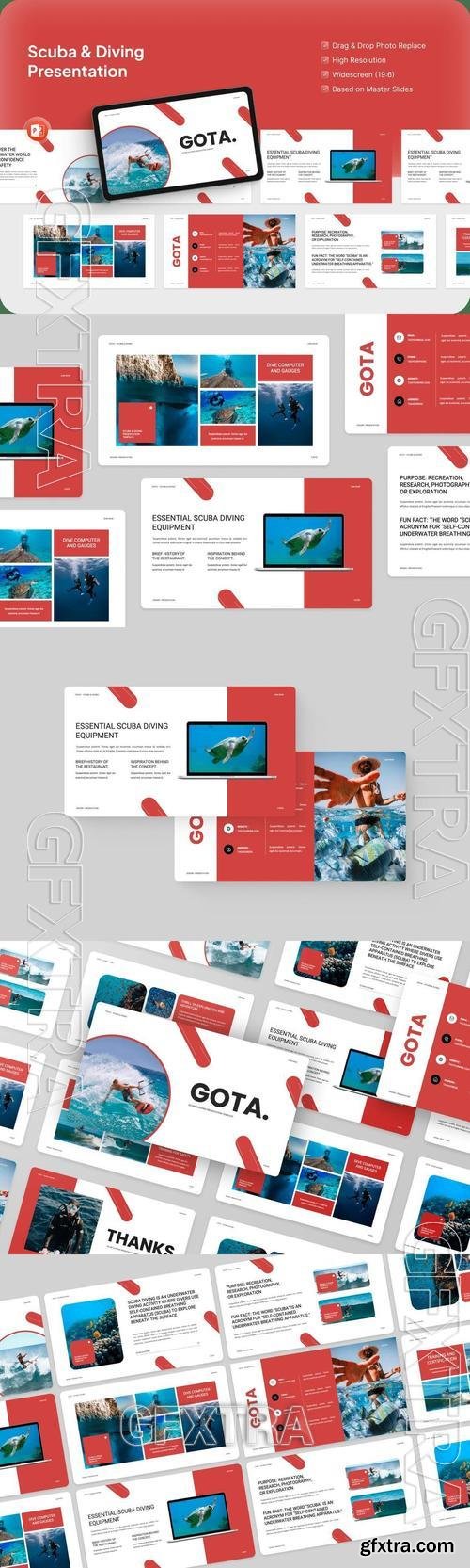 Gota - Scuba & Diving PowerPoint Presentation ASRYYZG