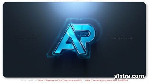 Videohive Techno Logo Opener 55797248