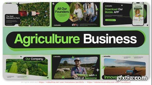 Videohive Creative Innovation Agriculture Business 55814631