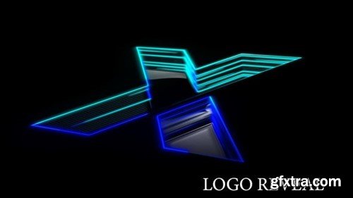 Videohive Neon Logo Reveal 55812704