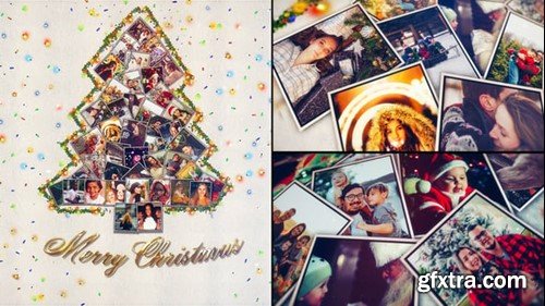 Videohive Christmas Photo Slideshow 55814208