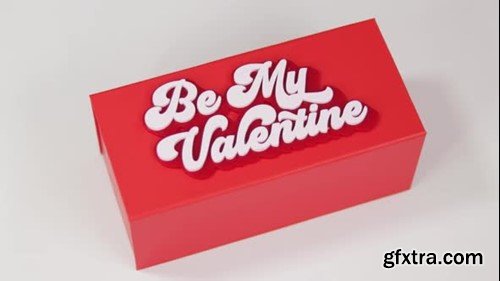 Videohive Valentine's Gift Box 55541419