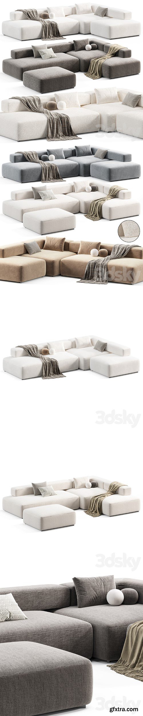 Alphabet Modular Sofa