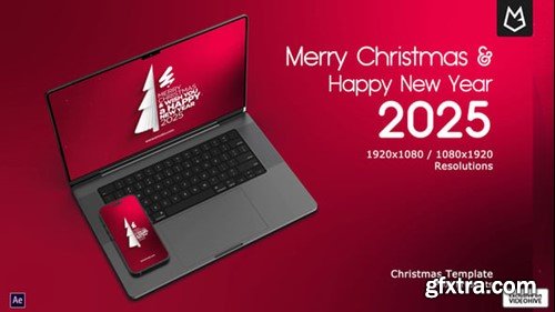 Videohive Christmas Greeting and New Year Opener Intro 55770911