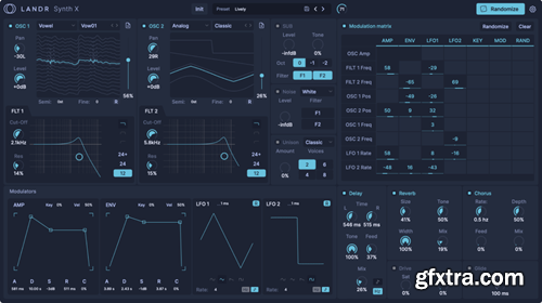 LANDR Synth X v1.0.33