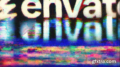 Videohive Glitch Distortion Logo Intro 55834166