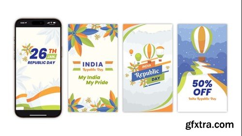 Videohive Indian Republic Day Instagram Story 55832625