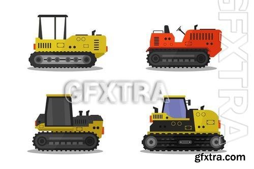 Illustrated Crawler Tractors 9XWFKJD