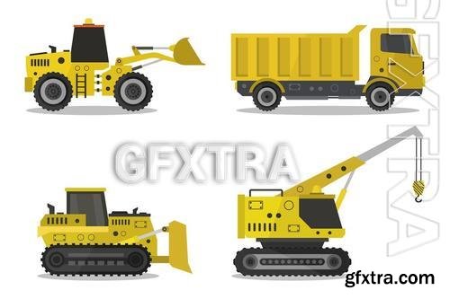 Construction Transport Vehicles Illustrated DMW7BZR