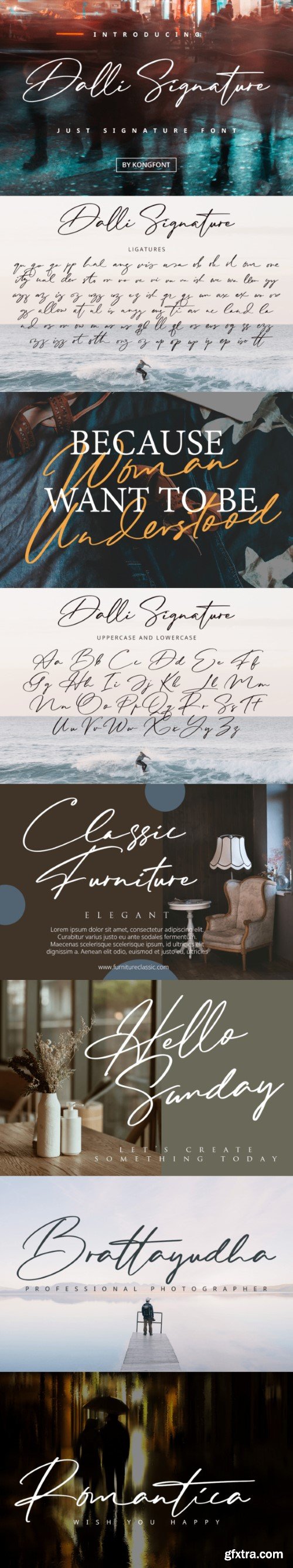 Dalli Signature Font