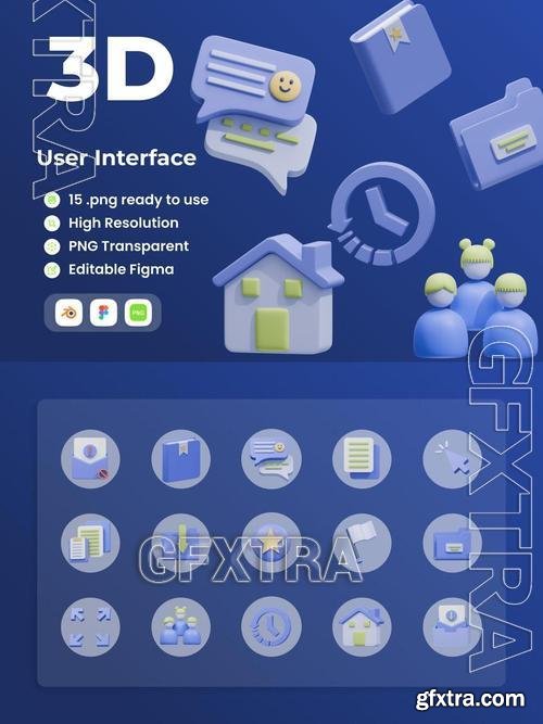 User Interface - 3D Illustratation NFSF482