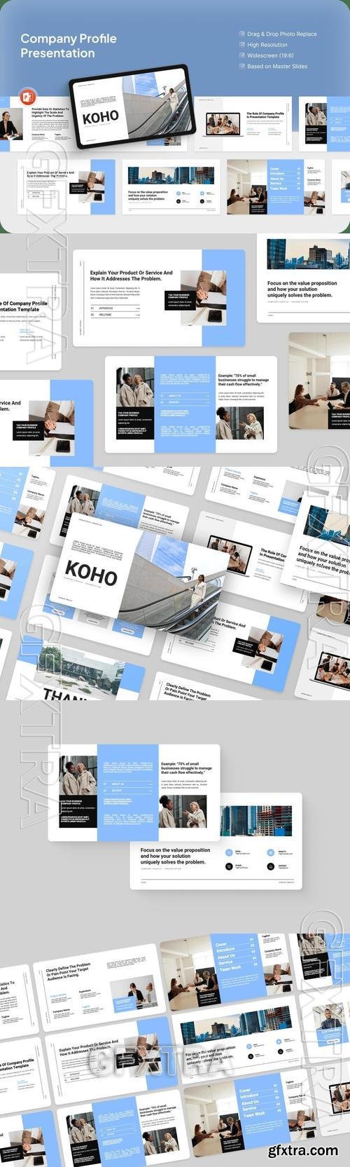 Koho - Company Profile PowerPoint Presentation P5LJKVV