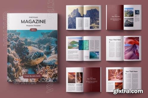 Portfolio Magazine Template RPX4NMN