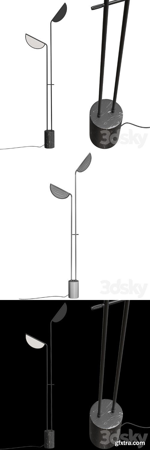 Nordic floor lamp