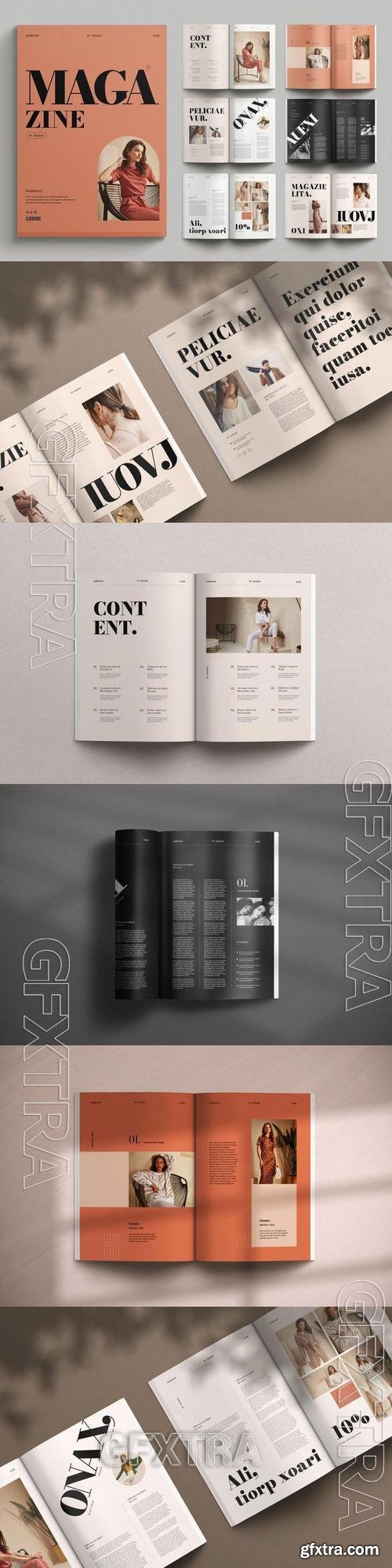 Fashion Magazine Template Y75EW9K