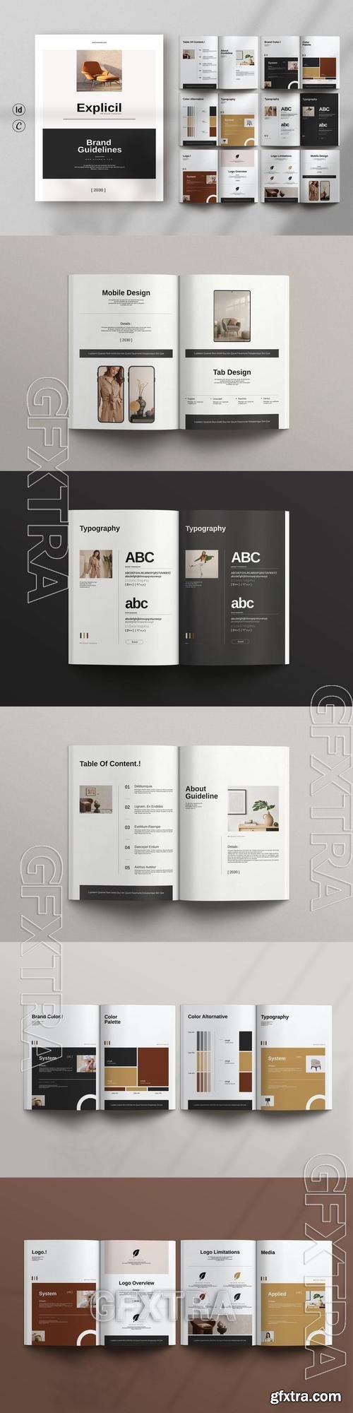 Brand Guideline Brochure Template F8N3K94