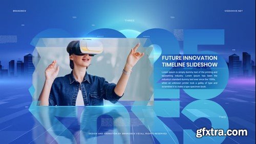 Videohive Future Innovation Timeline Slideshow 55830804