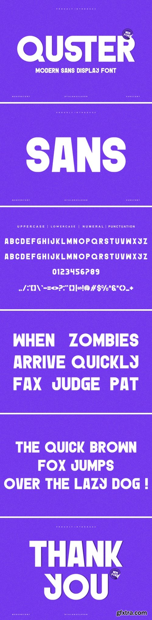 Quster Font