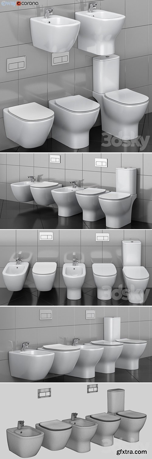 Toilet and Bidet Ideal | Tesi