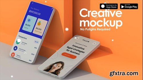 Videohive 3D App Mockup 55863748