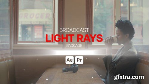 Videohive Broadcast Light Rays 39726356