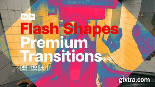 Videohive Premium Transitions Flash Shapes 55835715