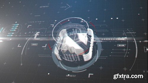 Videohive High tech Glitch Logo Reveal 53799575