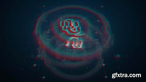 Videohive Glitch Tech RGB Split Logo 32942423