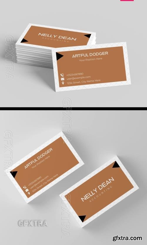 Business Card Template Layout 763770802