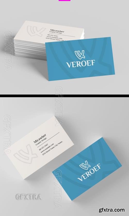 Business Card Layout Template 763770770