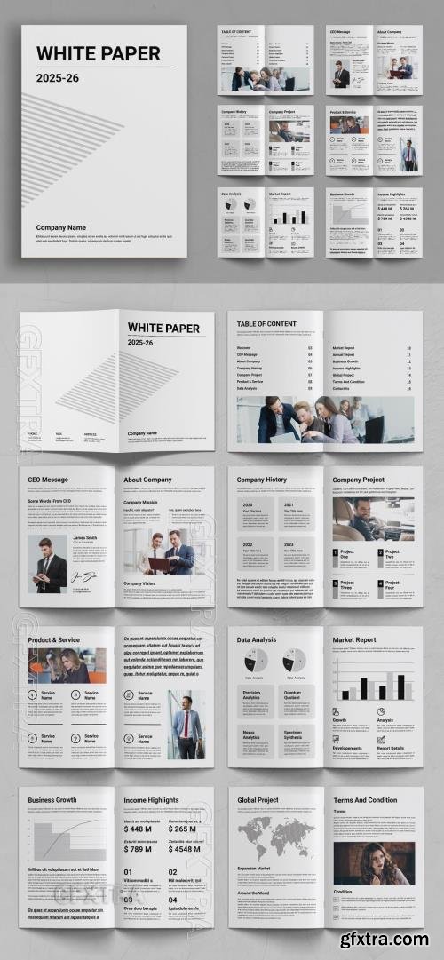 White Paper Template 749236780