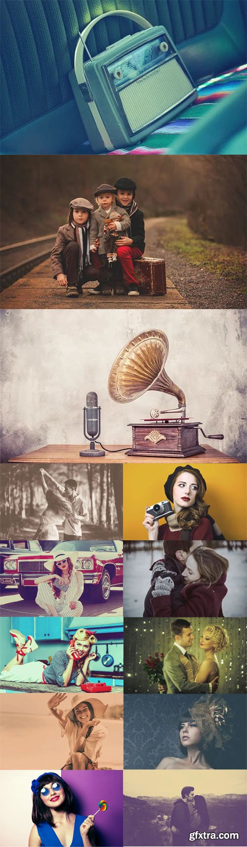 Retro Photoshop Actions Bundle - 20 Effects