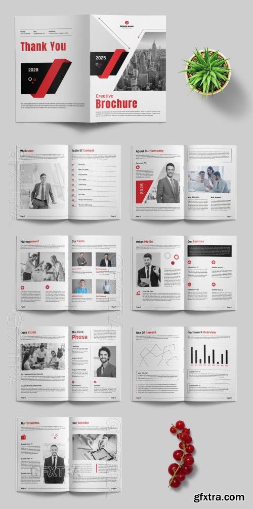 Creative Brochure Template Layout 749236027