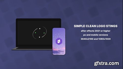 Videohive After Effects Simple Clean Logo Stings for PC and Mobile 55846917