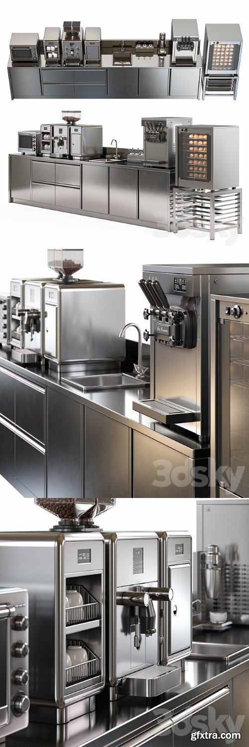 Cafe Equipment Set 8