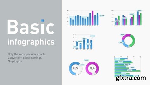 Videohive Basic infographics 55866510