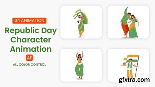 Videohive Republic Day Character Illustration 55899984