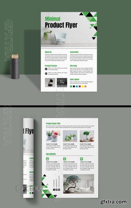 Minimal Product Flyer Template Layout 749760354