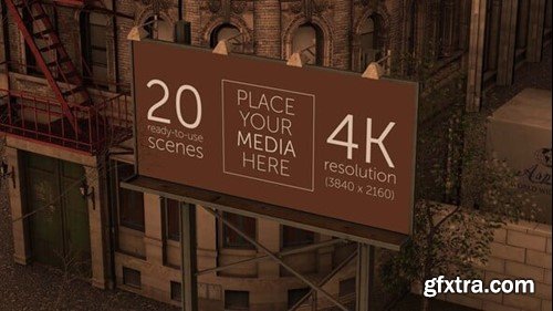 Videohive City Billboards Mock-Up Pack 55888801